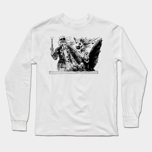 Uncle Sam and American eagle Long Sleeve T-Shirt